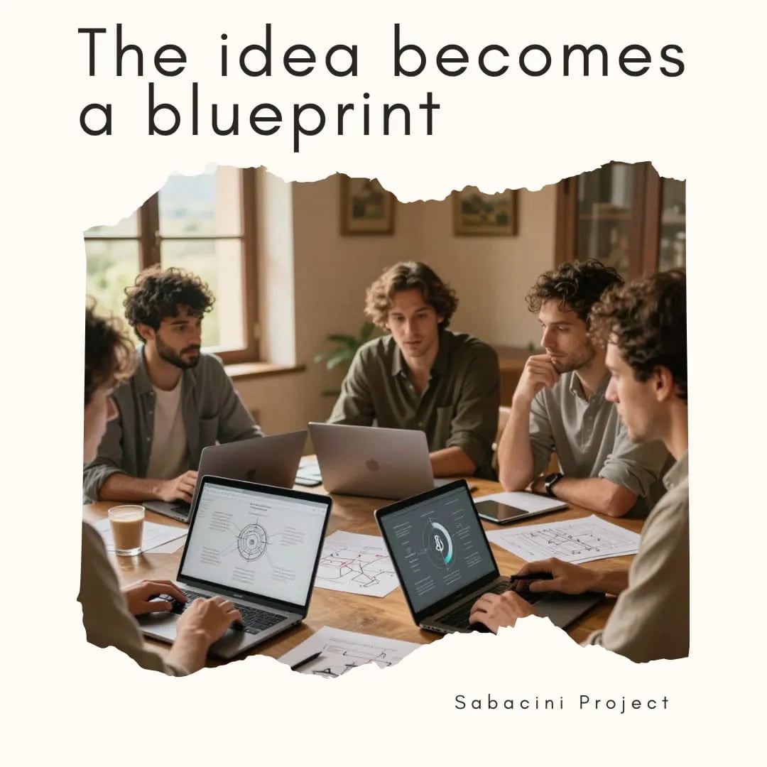 Luxury villa exterior in Tuscany, Italy - Sabacini community space